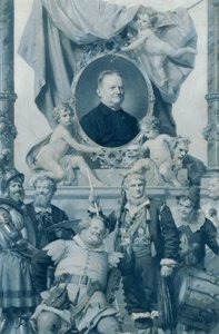 ブルク劇場俳優ベルンハルト・バウマイスター 作： Julius Schmid