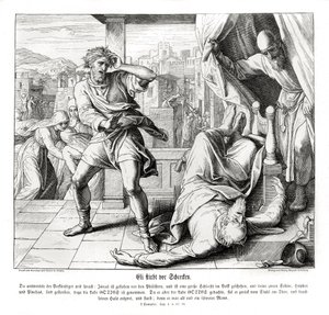 エリの死 作： Julius Schnorr von Carolsfeld