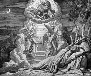 escala de Jacob 作： Julius Schnorr von Carolsfeld