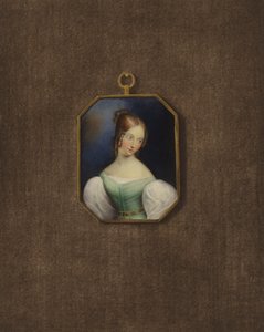 若い女の子の肖像画