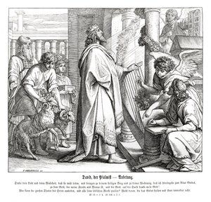 詩篇 - 礼拝 作： Julius Schnorr von Carolsfeld