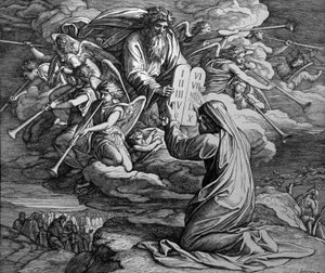 法律の表 作： Julius Schnorr von Carolsfeld