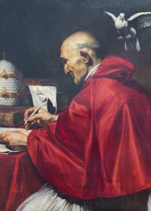 聖グレゴリー大王 作： Jusepe de (1591 1652) Ribera