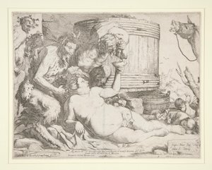 Bacchanal (Drunken Silenus) 作： Jusepe de Ribera