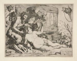 Bacchanal (Drunken Silenus) 作： Jusepe de Ribera