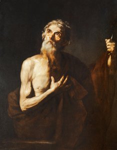セントバーソロミュー、1634 作： Jusepe de Ribera