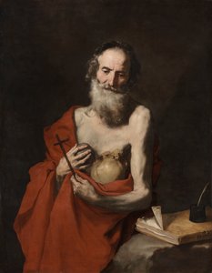 聖ジェローム 作： Jusepe de Ribera