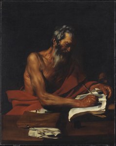 聖ヒエロニムス、1614-15 作： Jusepe de Ribera
