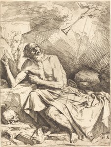 最後の審判のラッパを聞く聖ヒエロニムス 作： Jusepe de Ribera