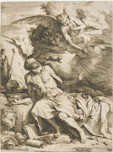 最後の審判のラッパを聞く聖ヒエロニムス 作： Jusepe de Ribera