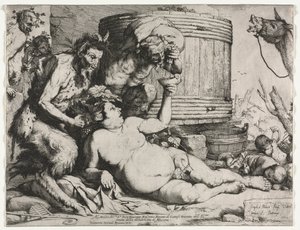 Silenus、1628年。 作： Jusepe de Ribera