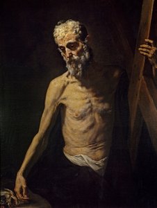 セントアンドリュー、1631年頃 作： Jusepe de Ribera