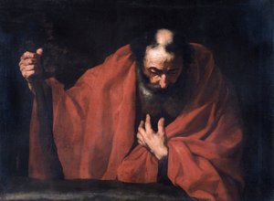 聖ヤコブ大王、17世紀前半（キャンバスに油彩） 作： Jusepe de Ribera