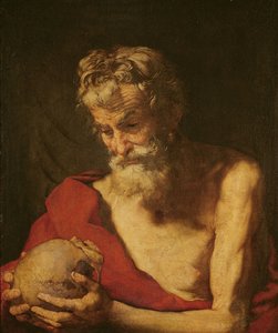 聖ジェローム 作： Jusepe de Ribera