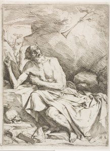 最後の審判のラッパを聞く聖ヒエロニムス 作： Jusepe de Ribera