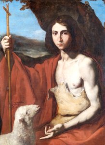 洗礼者聖ヨハネ 作： Jusepe de Ribera
