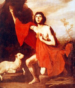 洗礼者ヨハネ 作： Jusepe de Ribera