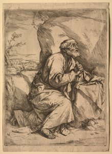 悔い改めた聖ペテロ。 作： Jusepe de Ribera