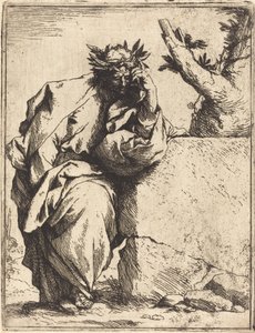 詩人 作： Jusepe de Ribera