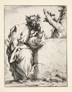 詩人 作： Jusepe de Ribera