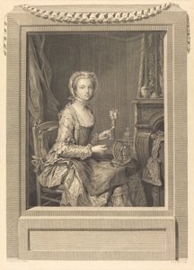 彼の妹が恋しい 作： Juste Chevillet after Jean Gaspard Heilmann