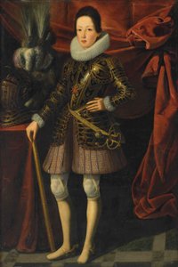 鎧姿の若きトスカーナ大公フェルディナンド2世デ・メディチ（1610-1670）の肖像