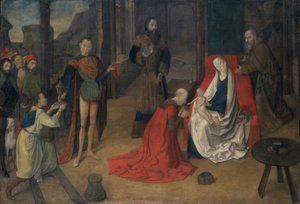 賢者の礼拝、1465年頃 作： Justus of Ghent