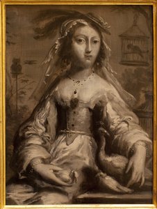 空気のアレゴリー。ジュスト・デグモ(1601-1674)の絵画、フランス美術17世紀。ルーアン美術館。 作： Justus van Egmont