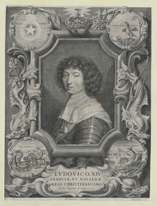 フランス王ルイ14世 作： Justus van Egmont