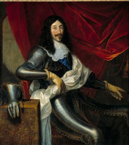 フランス王ルイ13世（1601-1643）の肖像 - ユステ・デグモント（ユストゥス・ヴァン・エグモント）（1601-1674）の絵画 作： Justus van Egmont