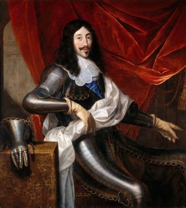 フランスのルイ13世の肖像1601-1643 作： Justus van Egmont