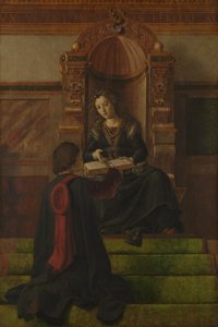 レトリック、1470年代 作： Justus van Gent