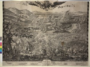 1683年ウィーン・トルコ包囲戦（プリント） 作： Justus van den Nypoort