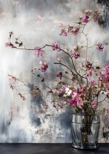 可憐なピンクの花 作： 