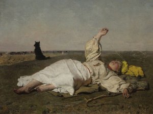 ワルシャワ国立博物館 ヨゼフ・チェウォモンスキー インディアン・サマー 作： JózefChełmoński