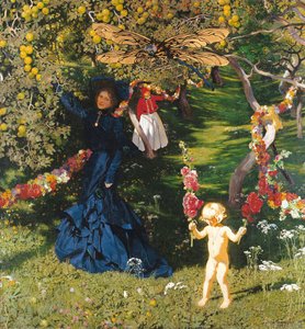 奇妙な庭 作： Józef Mehoffer