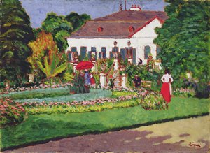 ケルトヴェリエの邸宅、1907年 作： József Rippl Rónai
