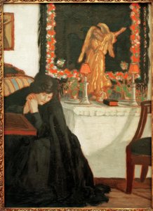 Mourning 作： József Rippl Rónai