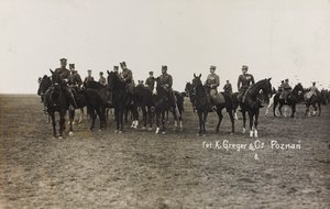 アルバムジャックボジオ-戦争キャンペーン1917〜1920年：ポーランド（ワルシャワ-ポーゼン）での軍事任務3月4月1919、ポーゼン（ポズナン）での馬のバッテリー、03-041919 作： K. Greger
