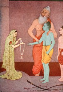 ラーマの結婚」1913年   作： K Venkatappa