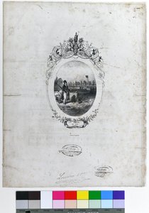 「レ・シュマン・ド・フェール」1840年頃（リトグラフ、紙） 作： Kaeppelin et Compagnie