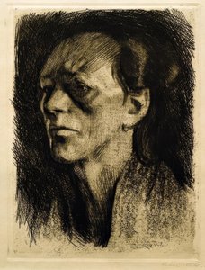 ワーカーウーマン（イヤリング付き） 作： Käthe Kollwitz
