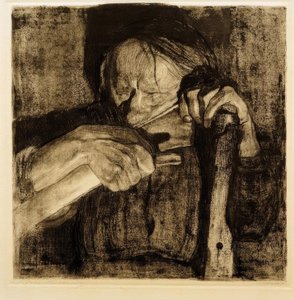 つつくとき 作： Käthe Kollwitz