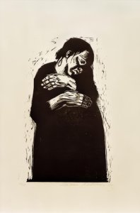 未亡人 作： Käthe Kollwitz