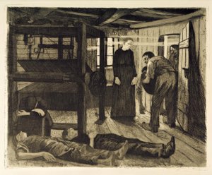 終わり 作： Käthe Kollwitz