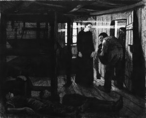 終わり 作： Käthe Kollwitz