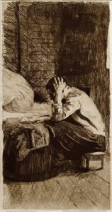 ゆりかごの女 作： Käthe Kollwitz