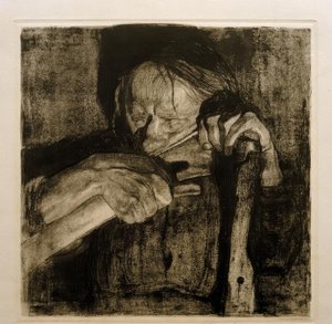 K.コルヴィッツ、デンゲルン 作： Käthe Kollwitz