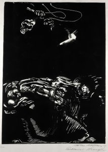 K.コルヴィッツ、飢餓 作： Käthe Kollwitz