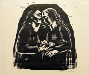 K.コルヴィッツ、マリア、エリザベス3世 作： Käthe Kollwitz
